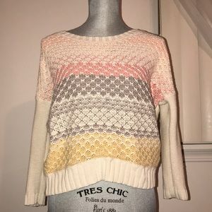 American Eagle Outfitters multi color sweater